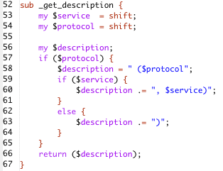 the new subroutine created by Extract Subroutine